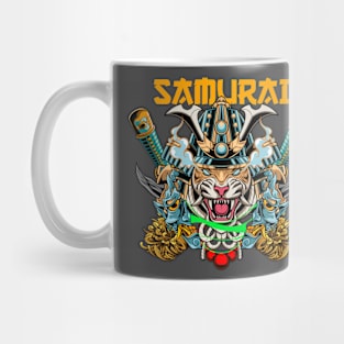 Tiger Samurai 05 Mug